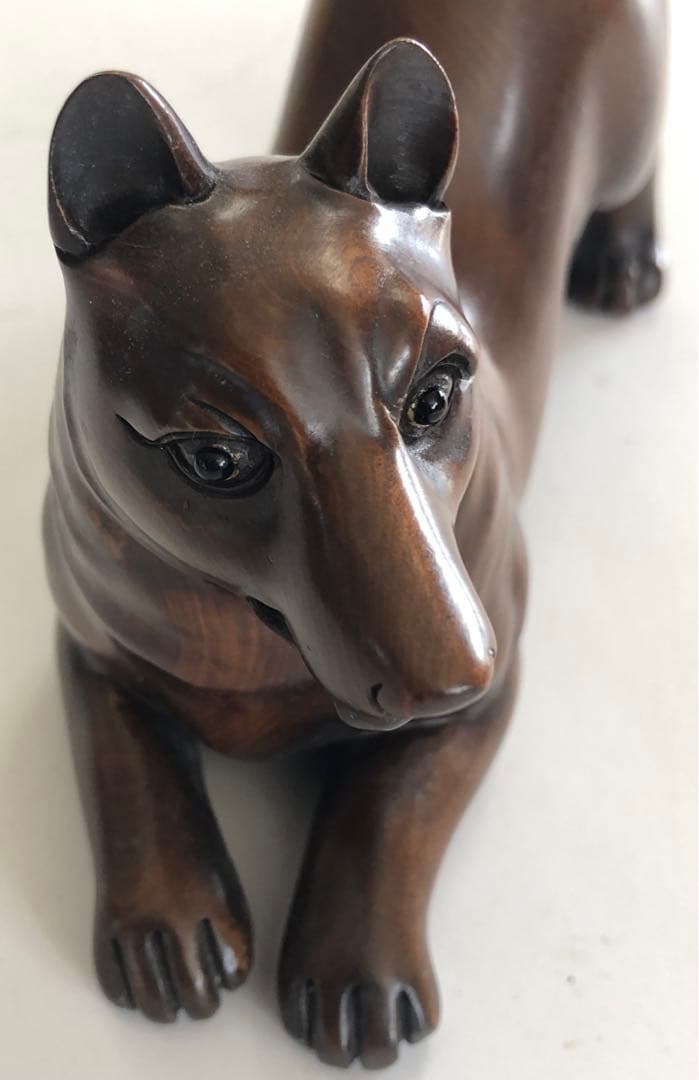 犬十二支イヌアンティーク手作りオブジェインテリアいぬ現品無料発送