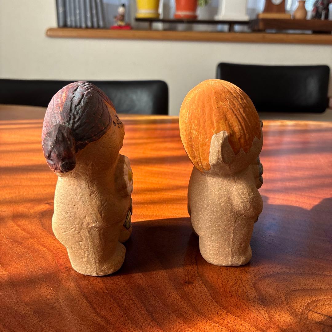 リサラーソン　ヴィンテージ　置物　 Adam&Eva アダムとイヴ オブジェ