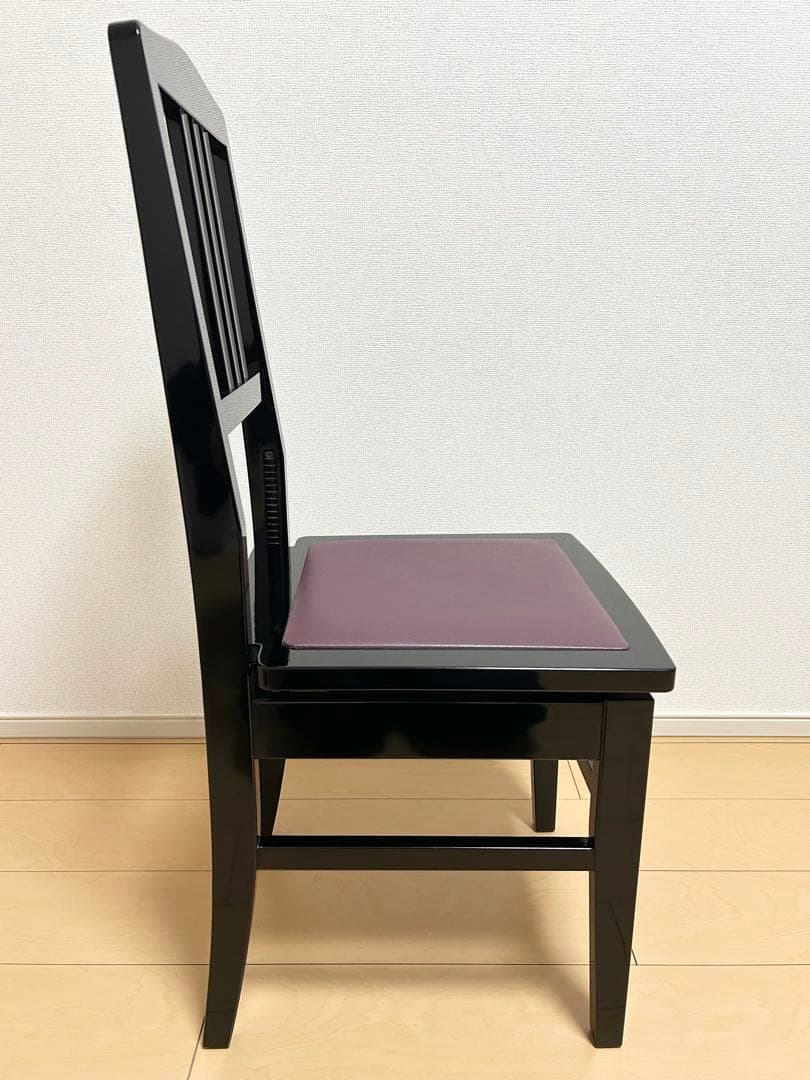 トムソン椅子　ピアノ椅子　黒艶　グランドピアノ　アップライトピアノ