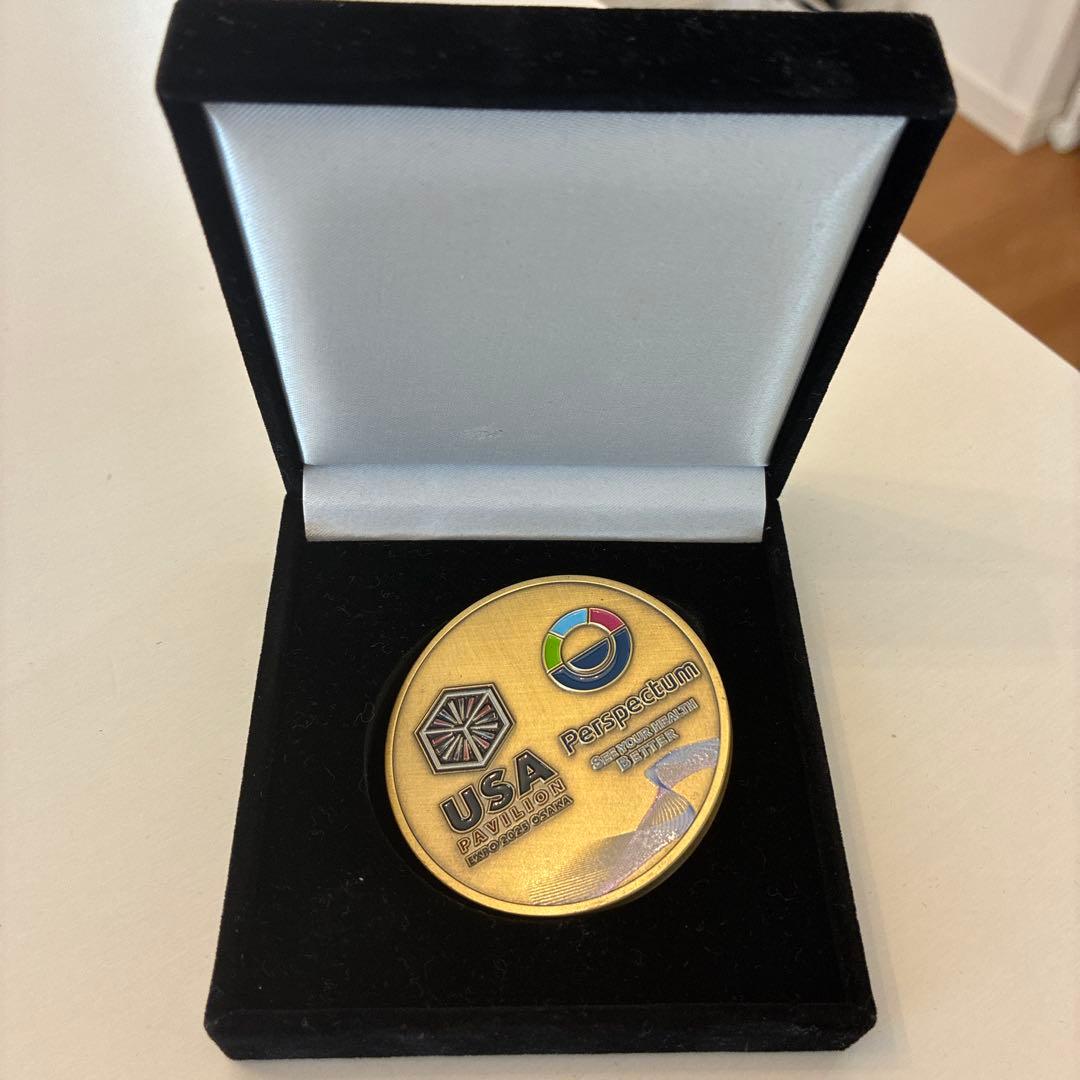 大阪万博 アメリカ館 記念メダル2025大阪EXPO 非売品 - メルカリ