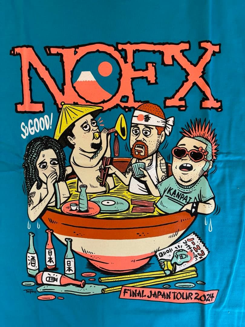 NOFX Tシャツ XXL ファイナルジャパンツアー