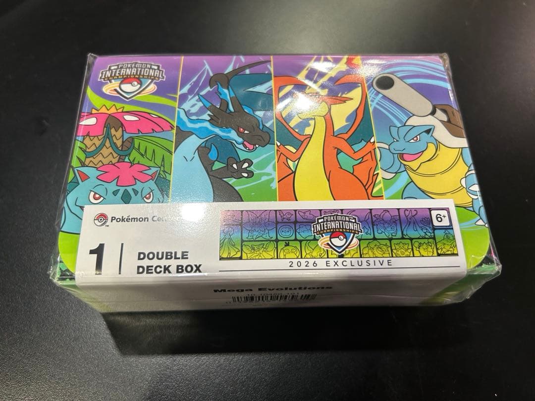 EUIC ロンドン ポケモンセンター限定 ダブルデッキケース メガ御三家