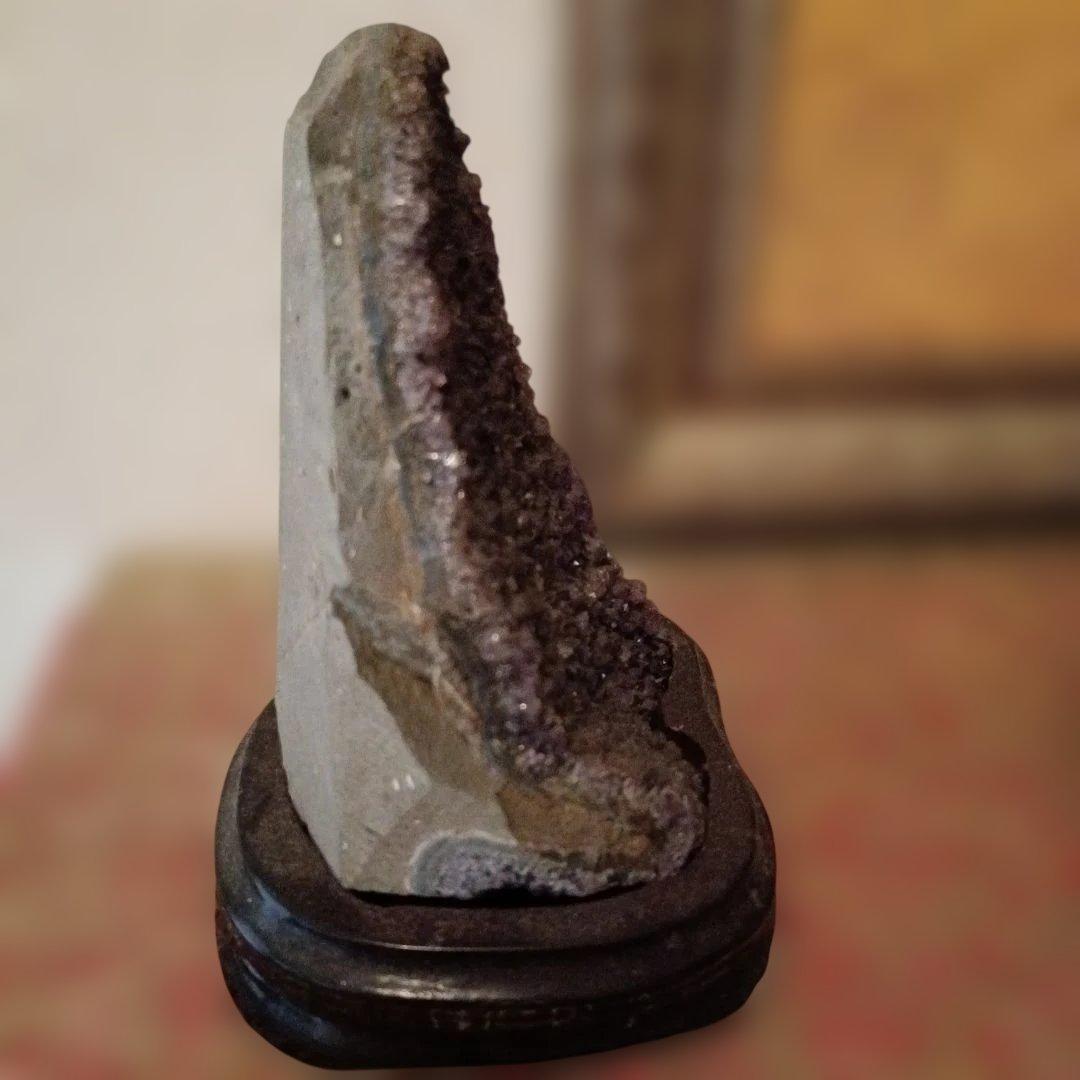 アメジストの置物 自然石