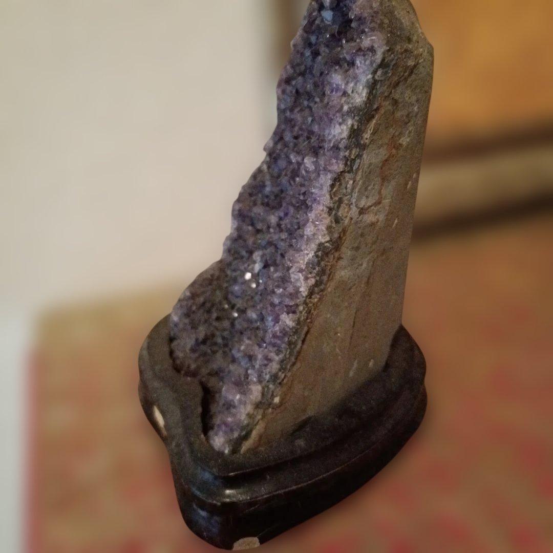 アメジストの置物 自然石