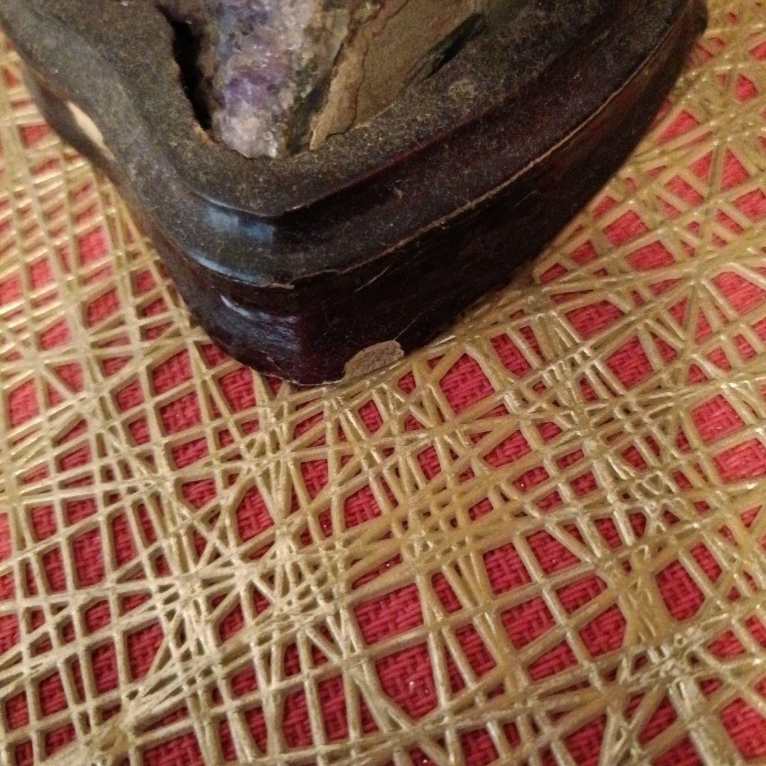 アメジストの置物 自然石