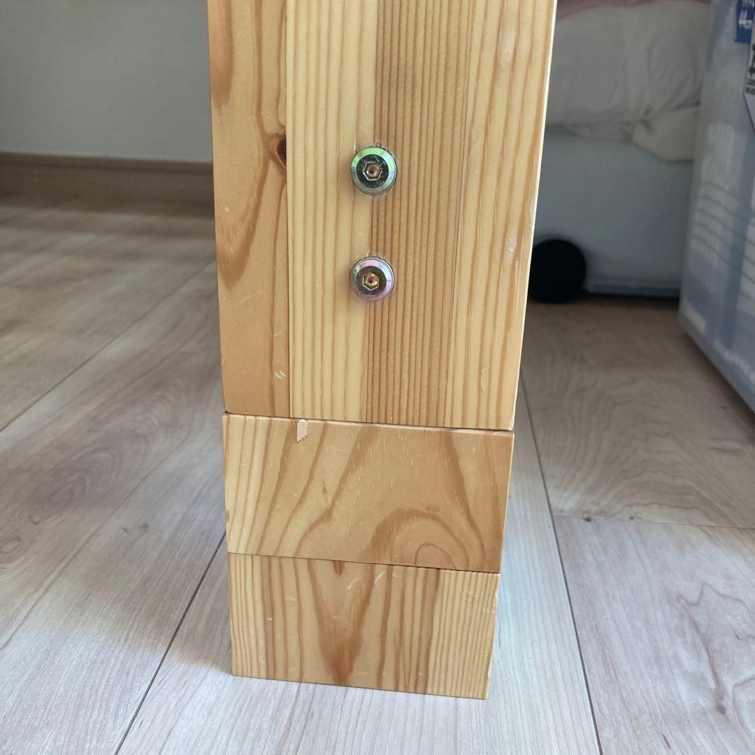 頑丈ロングベッドフレーム　ニトリ　すのこベット