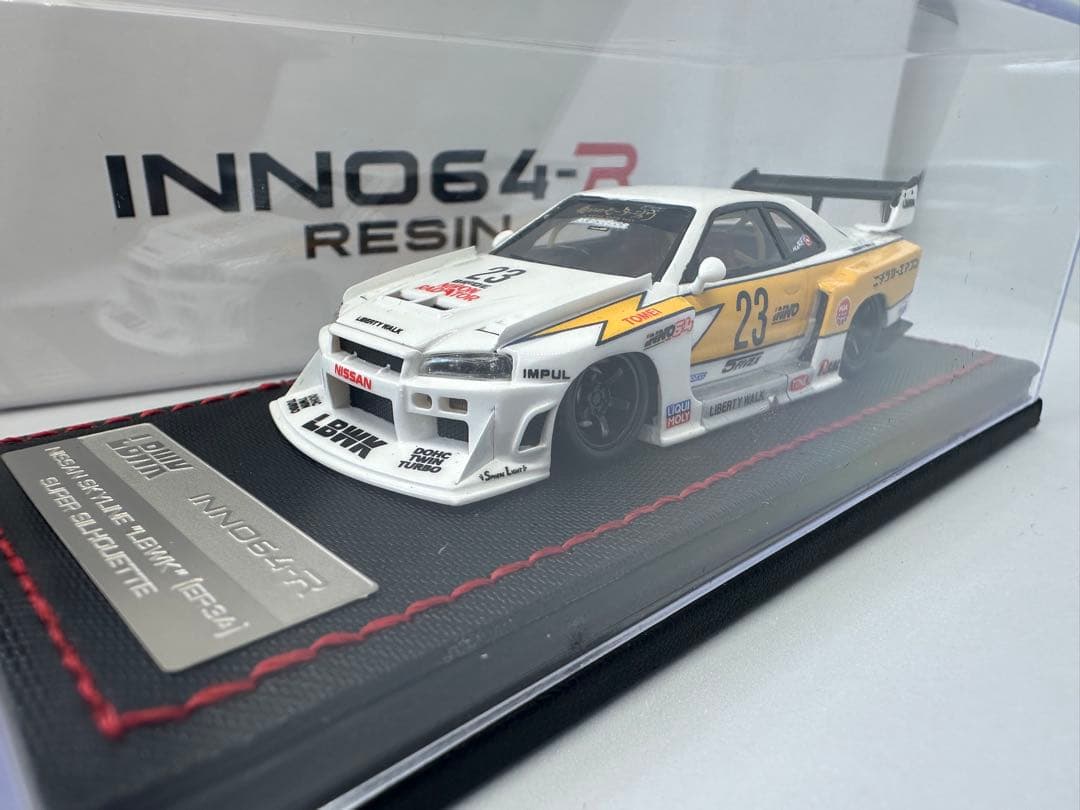 INNO64 スカイライン スーパーシルエット LB-ER34 レトロカラー - メルカリ