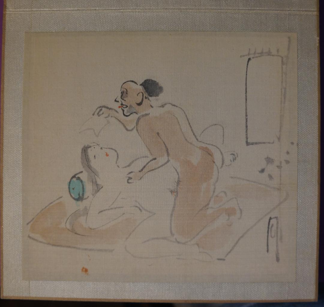 春画浮世絵 男女の親密な関係 12画