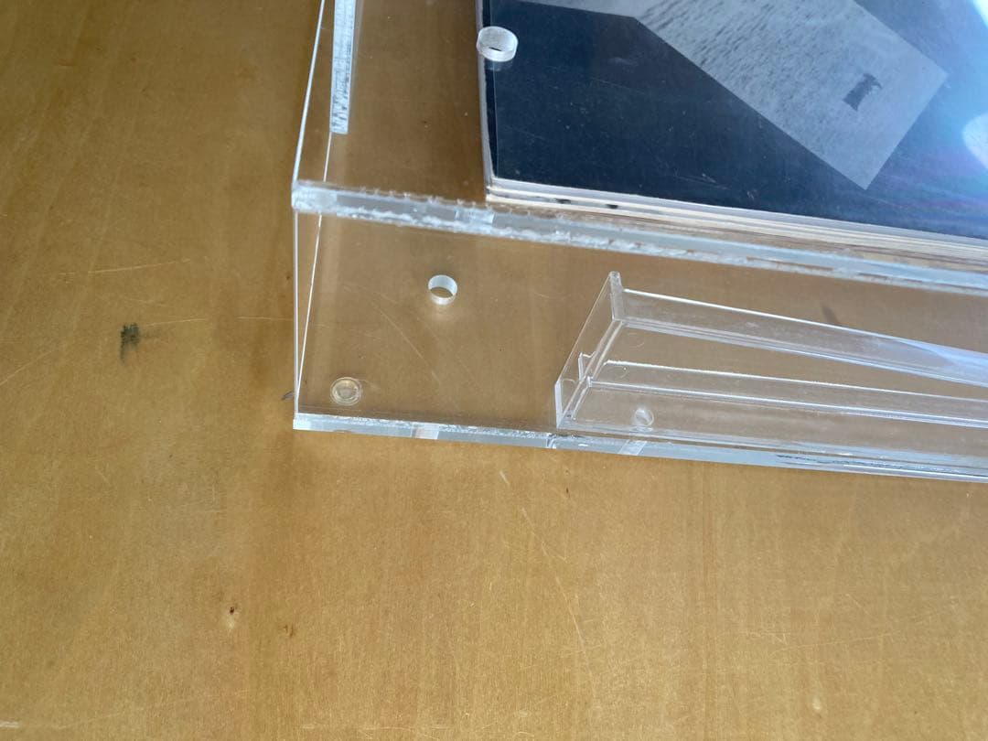 ビンテージアクリルディスプレイケース看板　店舗什器　ポストモダンオーダーメイド