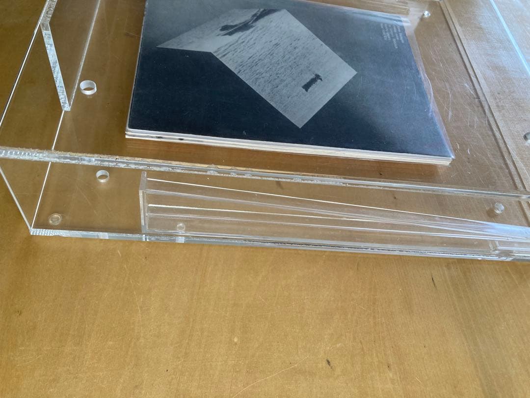 ビンテージアクリルディスプレイケース看板　店舗什器　ポストモダンオーダーメイド