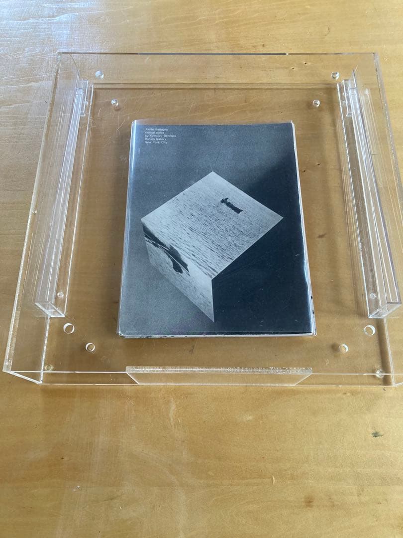 ビンテージアクリルディスプレイケース看板　店舗什器　ポストモダンオーダーメイド