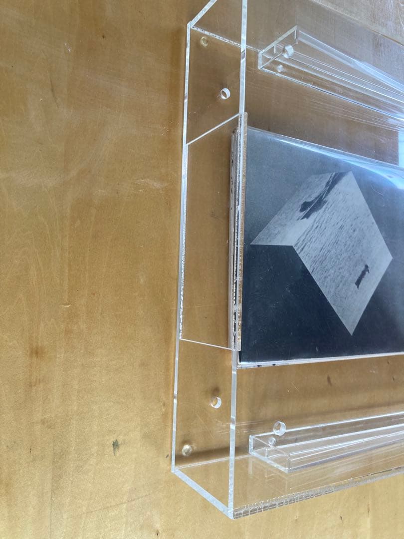 ビンテージアクリルディスプレイケース看板　店舗什器　ポストモダンオーダーメイド