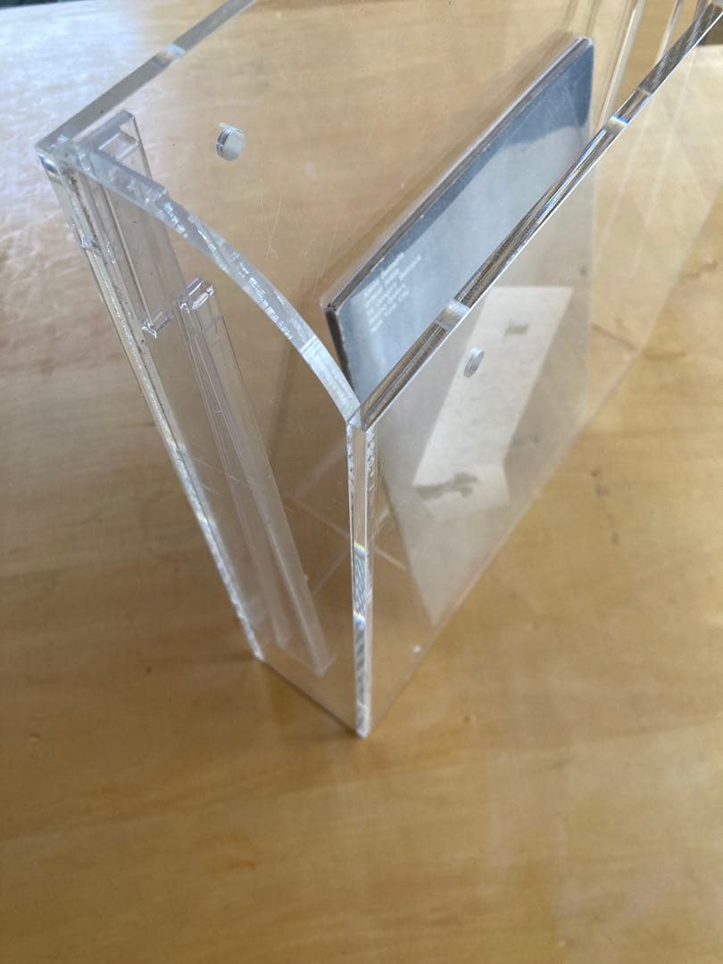 ビンテージアクリルディスプレイケース看板　店舗什器　ポストモダンオーダーメイド