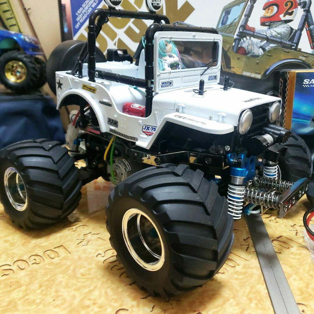 タミヤ WR02 ワイルドウィリー2 フルカスタム 未走行 フルセット