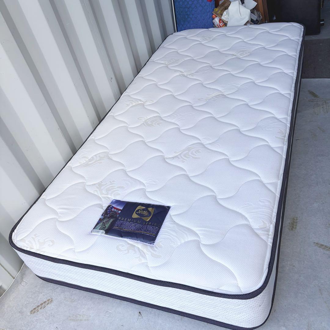 取付無料！シーリー プレミアム 快眠 ポケットコイルシングルマットレス✨