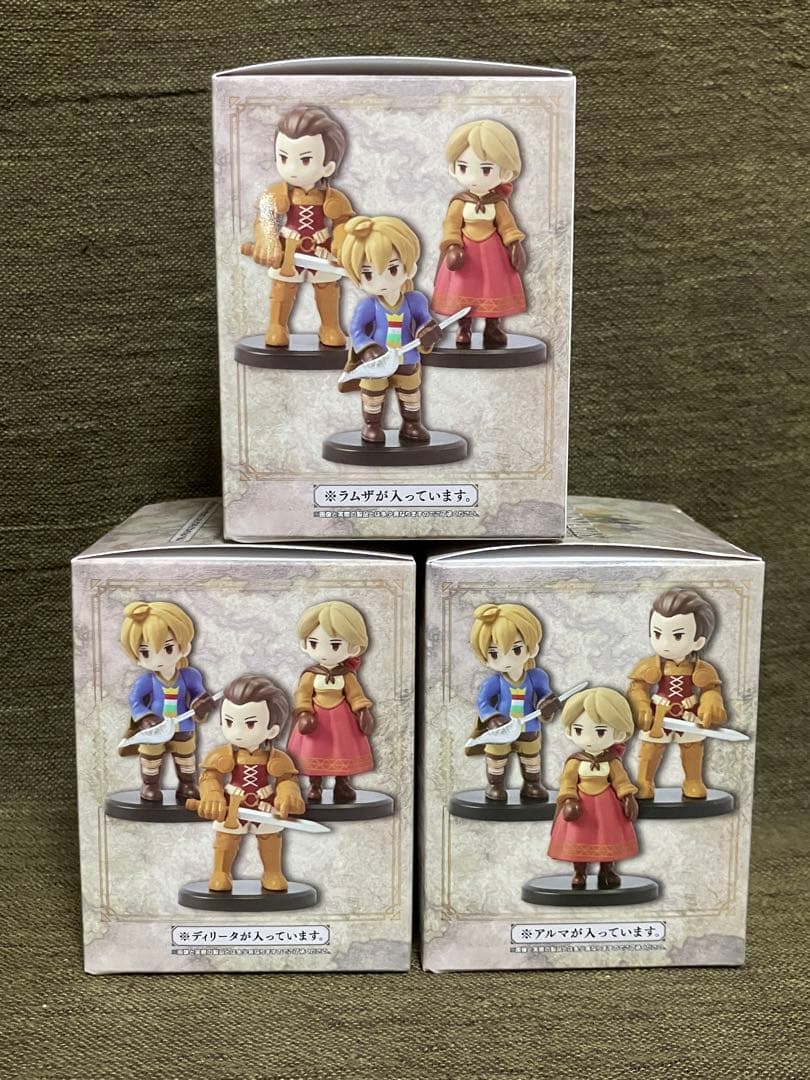 ファイナルファンタジータクティクス ミニチュアフィギュア