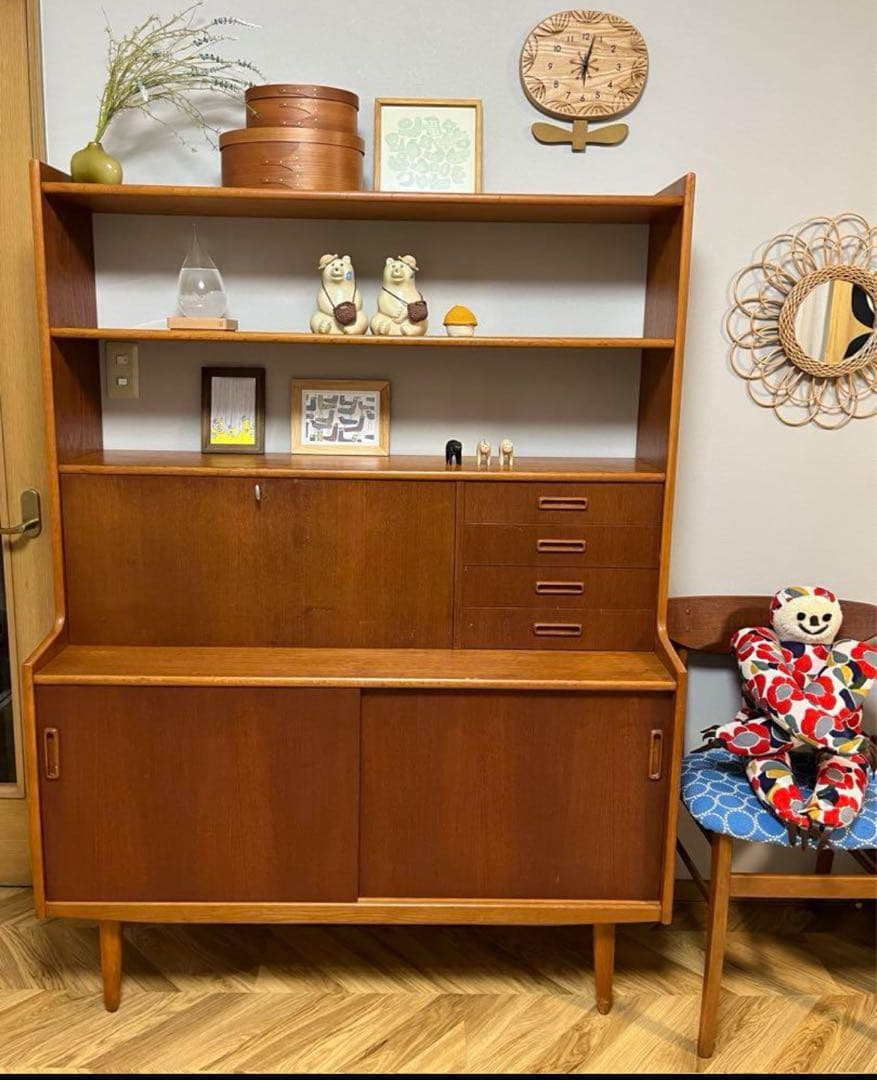 ビンテージ家具❗️ブックビューロー　Mid-Century MODERN