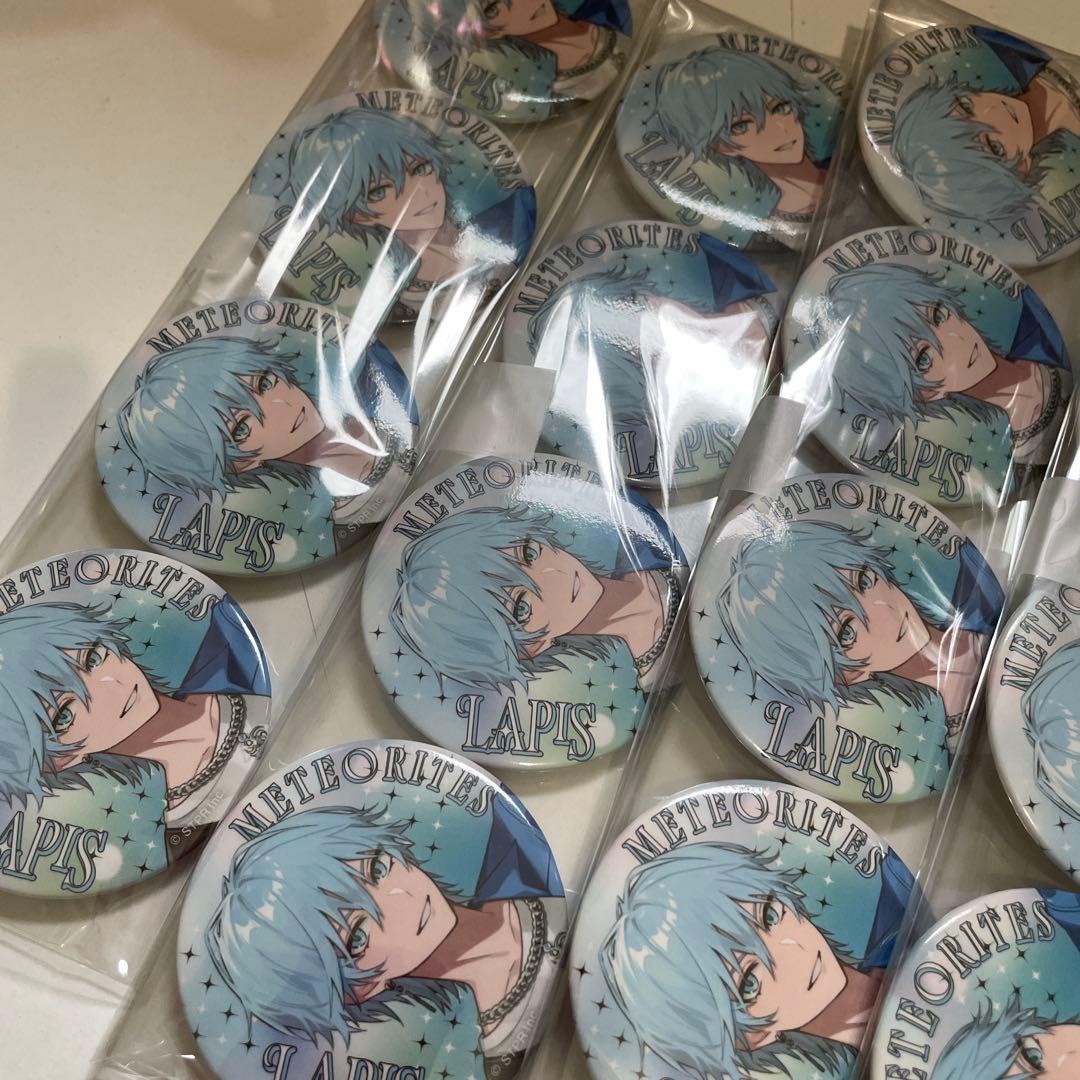 Lapis 夏 ビジュ 等身 めておら 缶バッジ らぴす らぴすくん - メルカリ