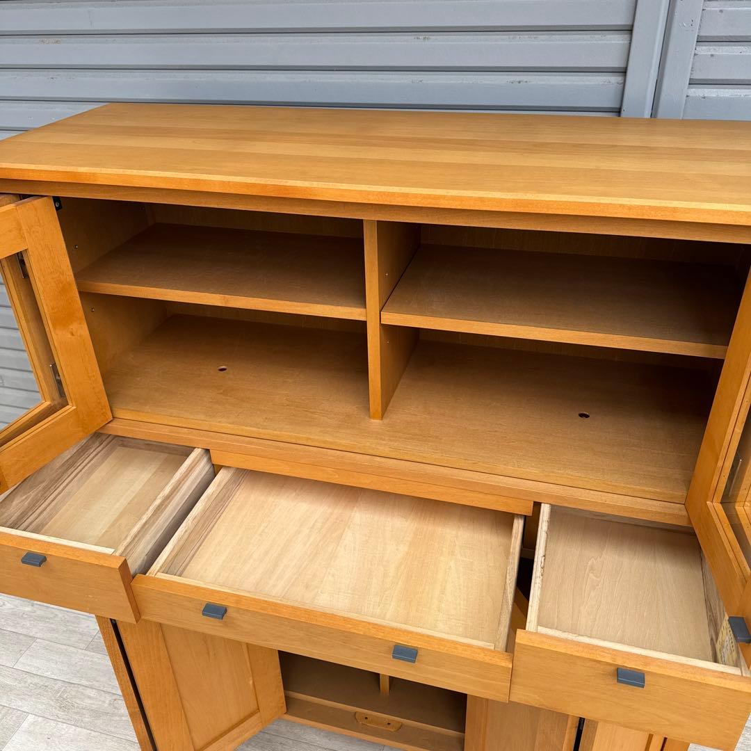 ACTUS 北欧スタイル リビングボード　カップボード　食器棚　希少