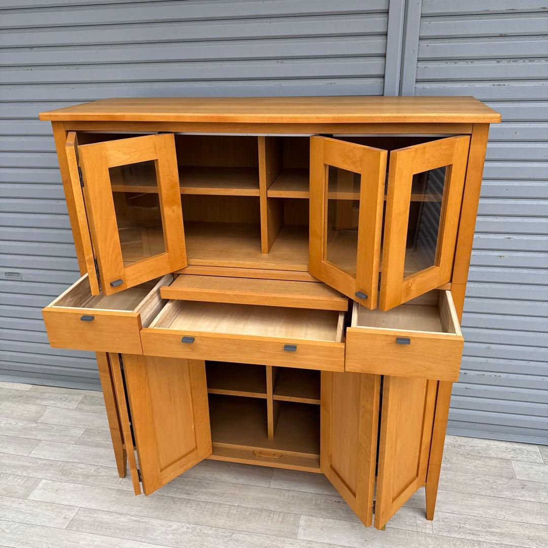 ACTUS 北欧スタイル リビングボード　カップボード　食器棚　希少