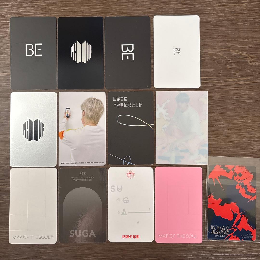 BTS SUGA シュガ ユンギ トレカ セット