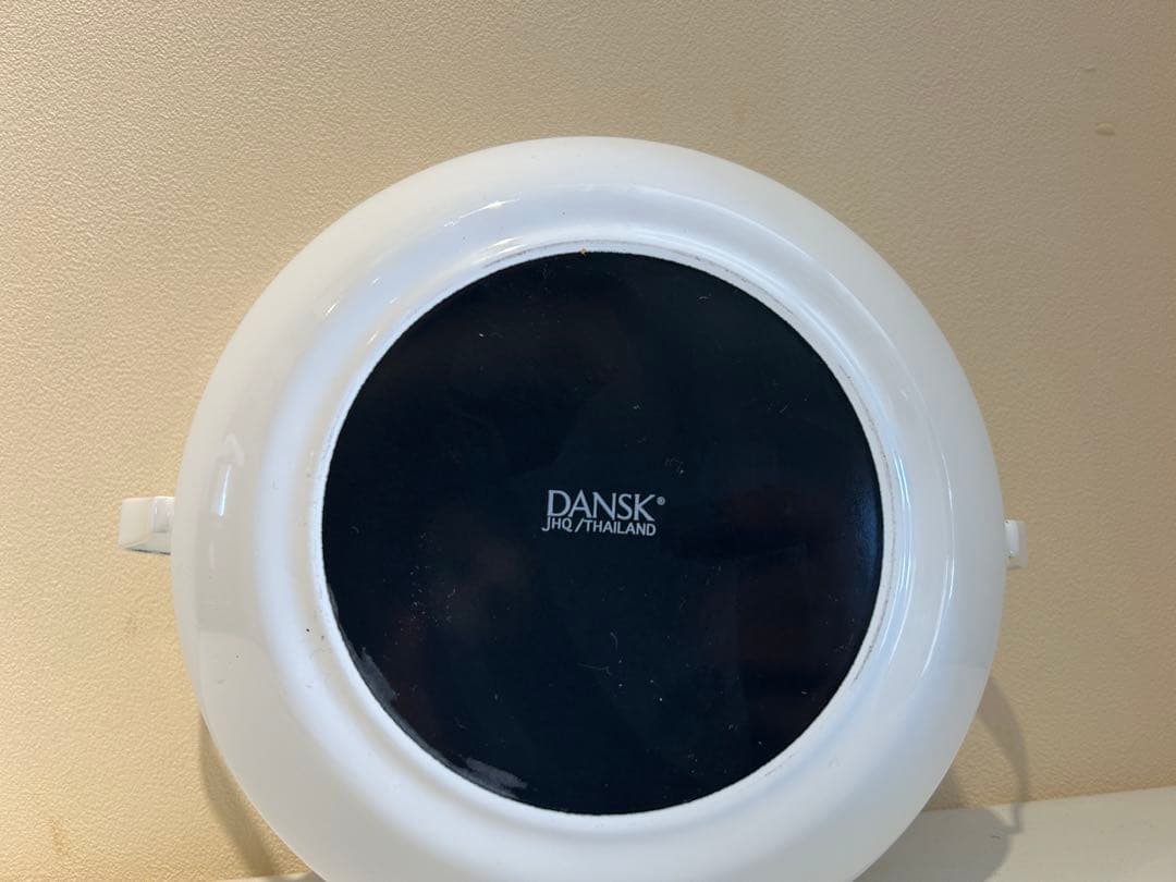 m*o様 028 DANSK コベンスタイル 両手鍋 ホワイト 蓋付き 展示品