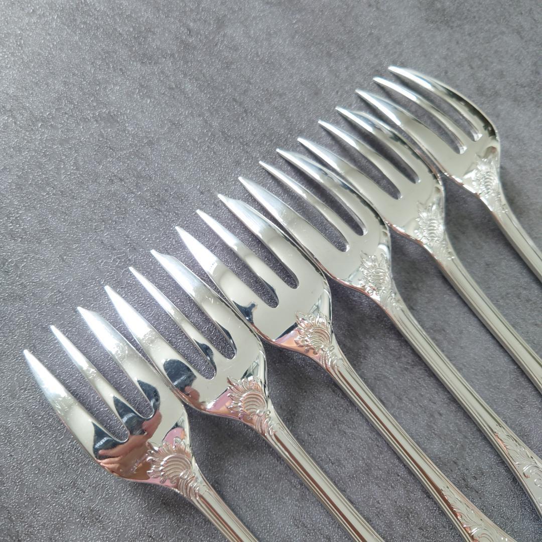 美品 クリストフル マルリー ケーキフォーク 6点