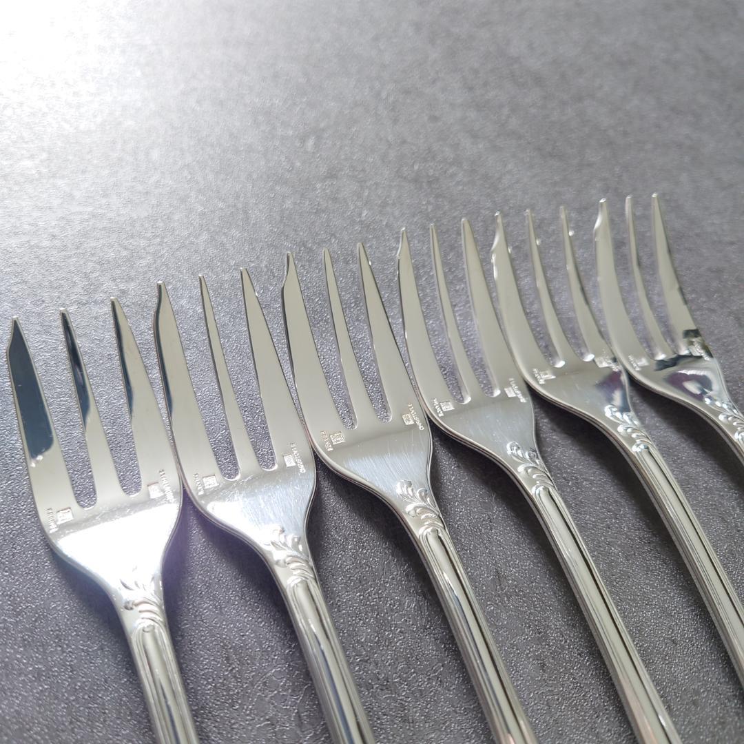 美品 クリストフル マルリー ケーキフォーク 6点