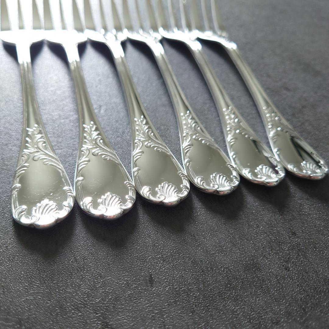 美品 クリストフル マルリー ケーキフォーク 6点