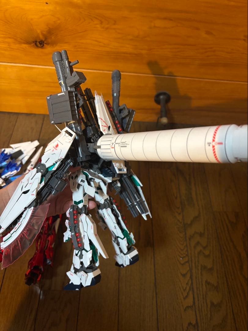 MG ペルフェクティビリティ　フルアーマーユニコーン　シナンジュ　チタニウム