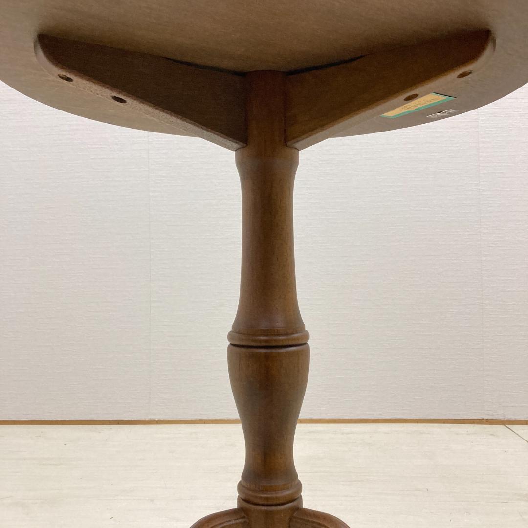 【マルニ】地中海　ワインテーブル　サイドテーブル　コーヒーテーブル　木製 ②