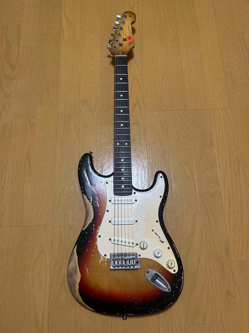 レリック加工 ストラトキャスター ヴィンテージ風加工