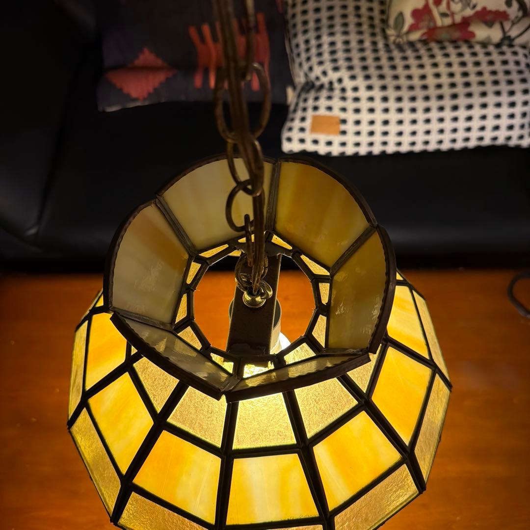 A*7様 ステンドグラス調?ペンダントライト