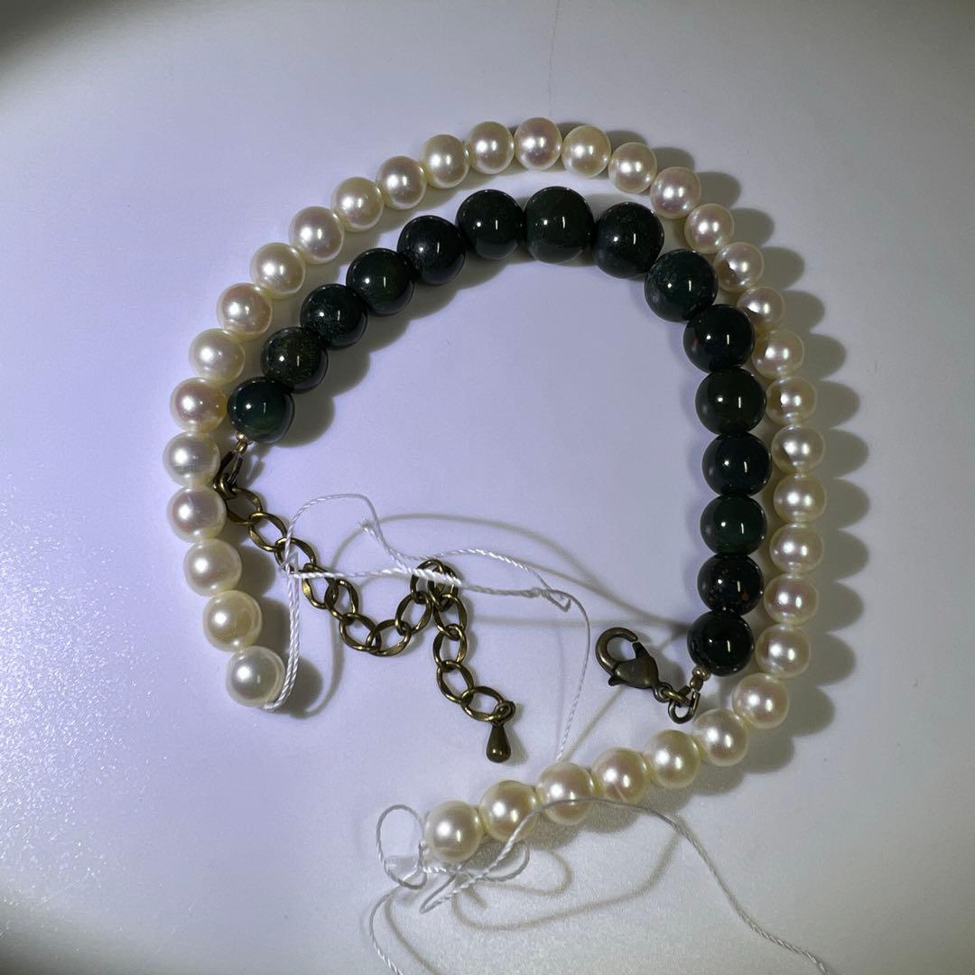 K18刻印　本真珠　翡翠　オパール　等　71.3g 東K7-1211ア㉟