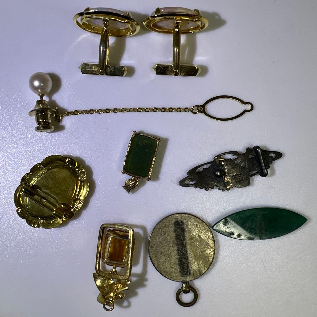 K18刻印　本真珠　翡翠　オパール　等　71.3g 東K7-1211ア㉟