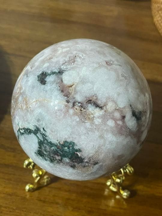 お盆休価格♪ピンクアメジスト　スフィア　BIG 645g/79mm