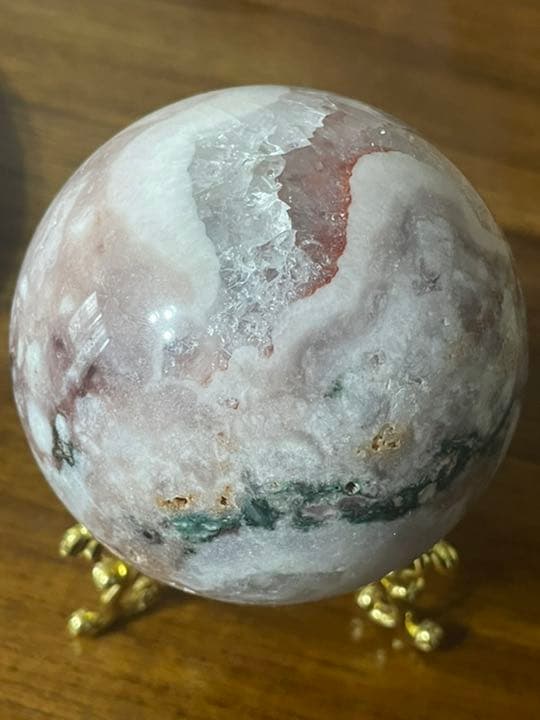 お盆休価格♪ピンクアメジスト　スフィア　BIG 645g/79mm