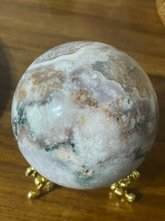 お盆休価格♪ピンクアメジスト　スフィア　BIG 645g/79mm