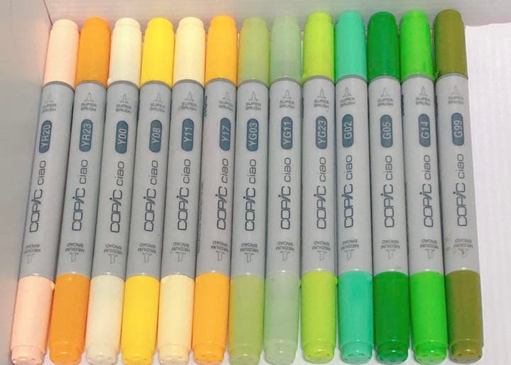 コピック チャオ・スケッチ 60本セット おまけ付き - メルカリ