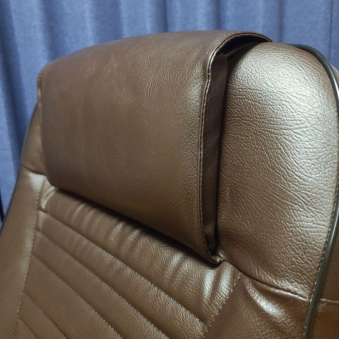 回転式　リクライニングチェア オットマン一体型 美品 5段階　パーソナルチェア