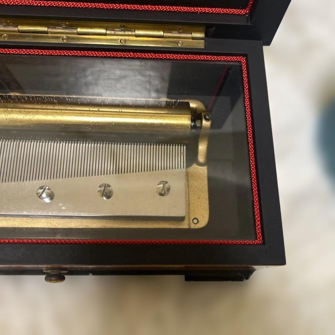 【極美品】THORENS トーレンス 現REUGE オルゴール 3曲 72弁