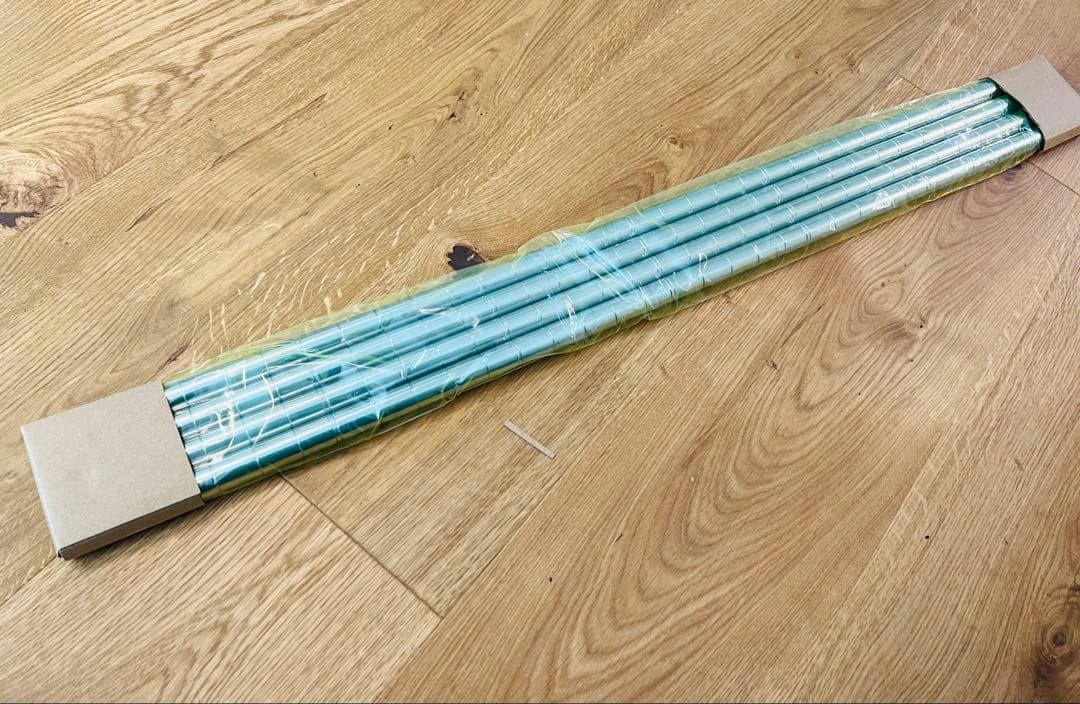 【未開封】ドウシシャルミナスライトテンションポール＋基本ポール＋延長ポールセット