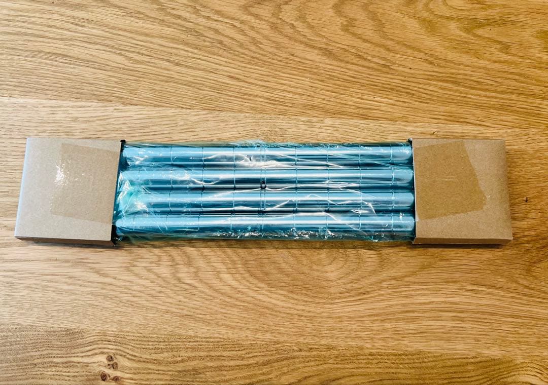 【未開封】ドウシシャルミナスライトテンションポール＋基本ポール＋延長ポールセット