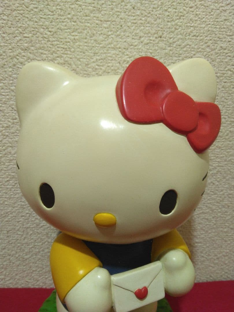 ハローキティ タカラ ガーデンスタチュー23cm18㎝2004年置物 陶器2体