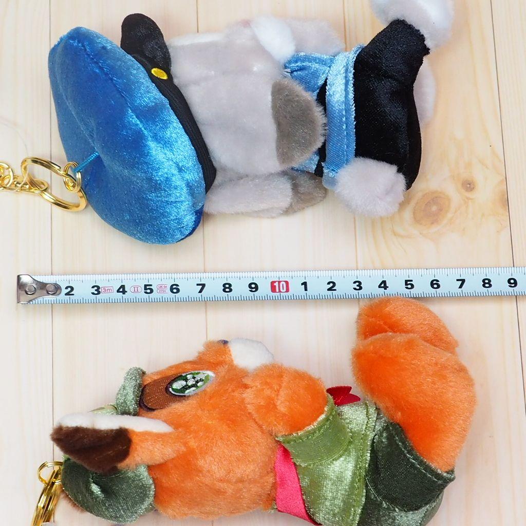 KIRAME ズートピア ニック ジュディ ぬいぐるみ キーホルダー - メルカリ