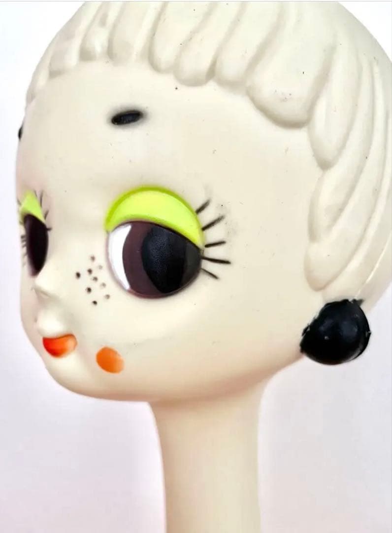 《希少品》ヘッドマネキン・ツイッギー 貯金箱