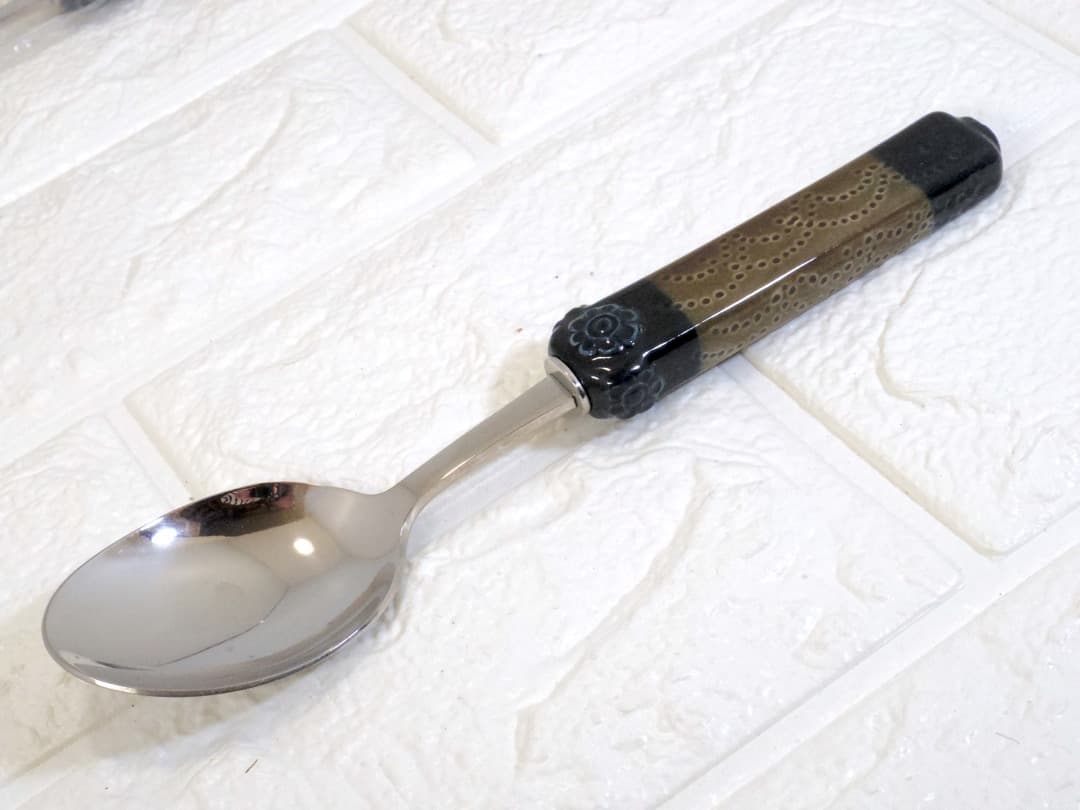 ローゼンタール スプーン 5本セット磁器 Rosenthal 18／8