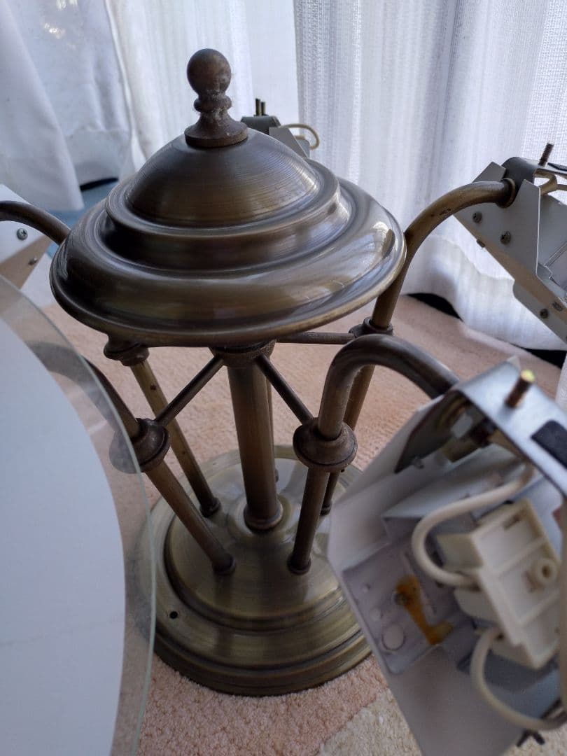 クラシック ブロンズ シャンデリア