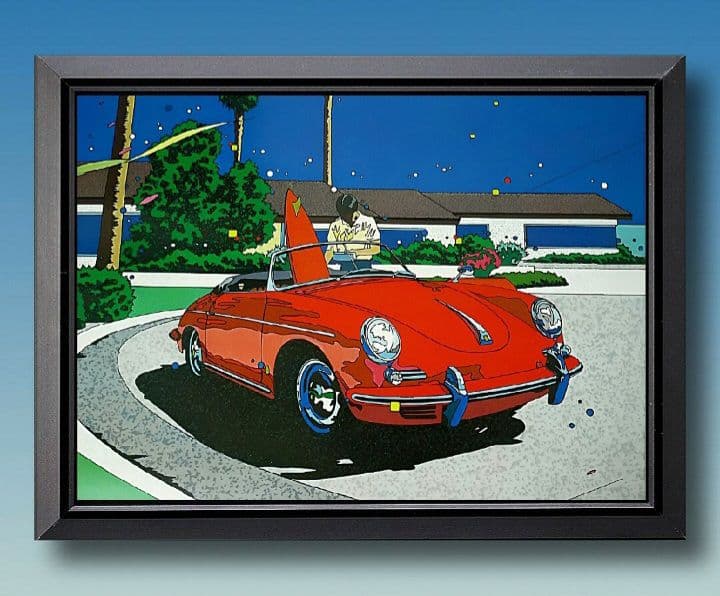 鈴木英人 / TOP BOY【A4サイズ写真ポスターフレーム付き４点セット】