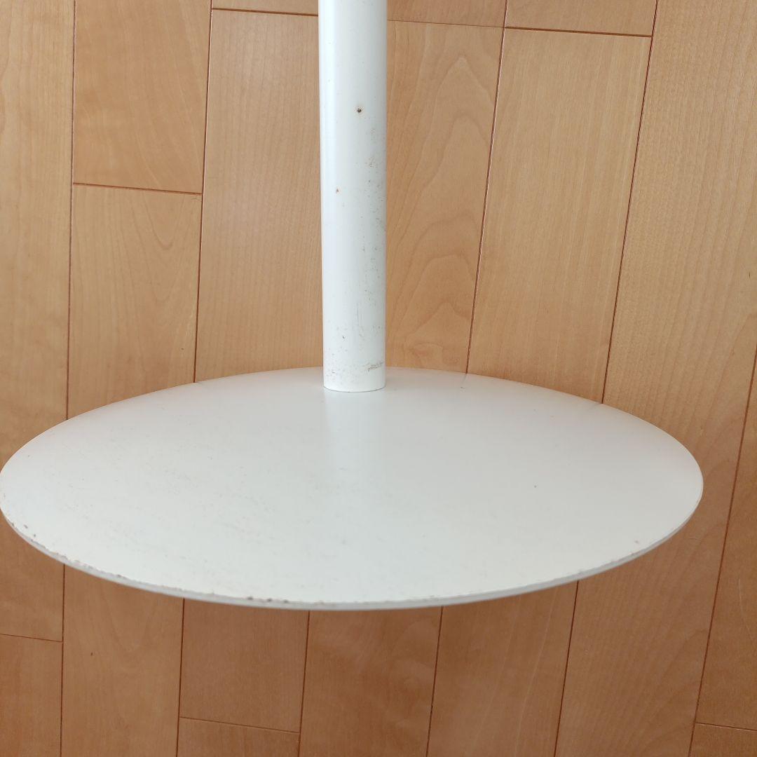 円形ガラステーブル